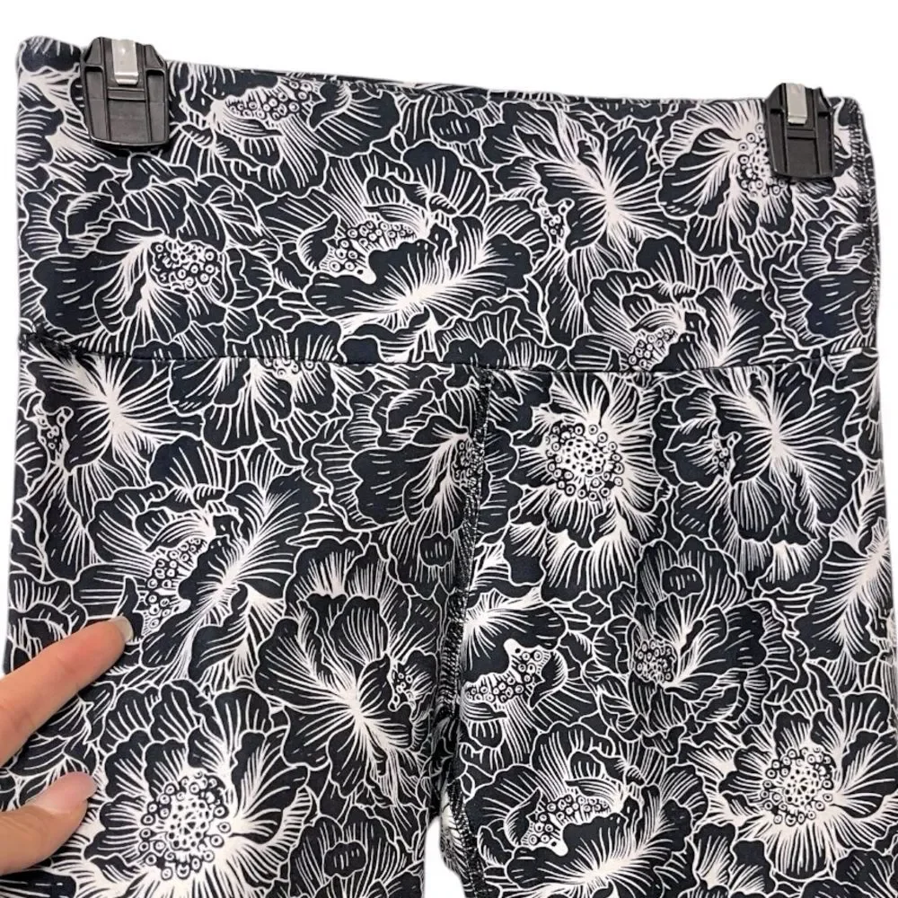 Balance Collection High-Rise Flower Print Leggings Size Medium